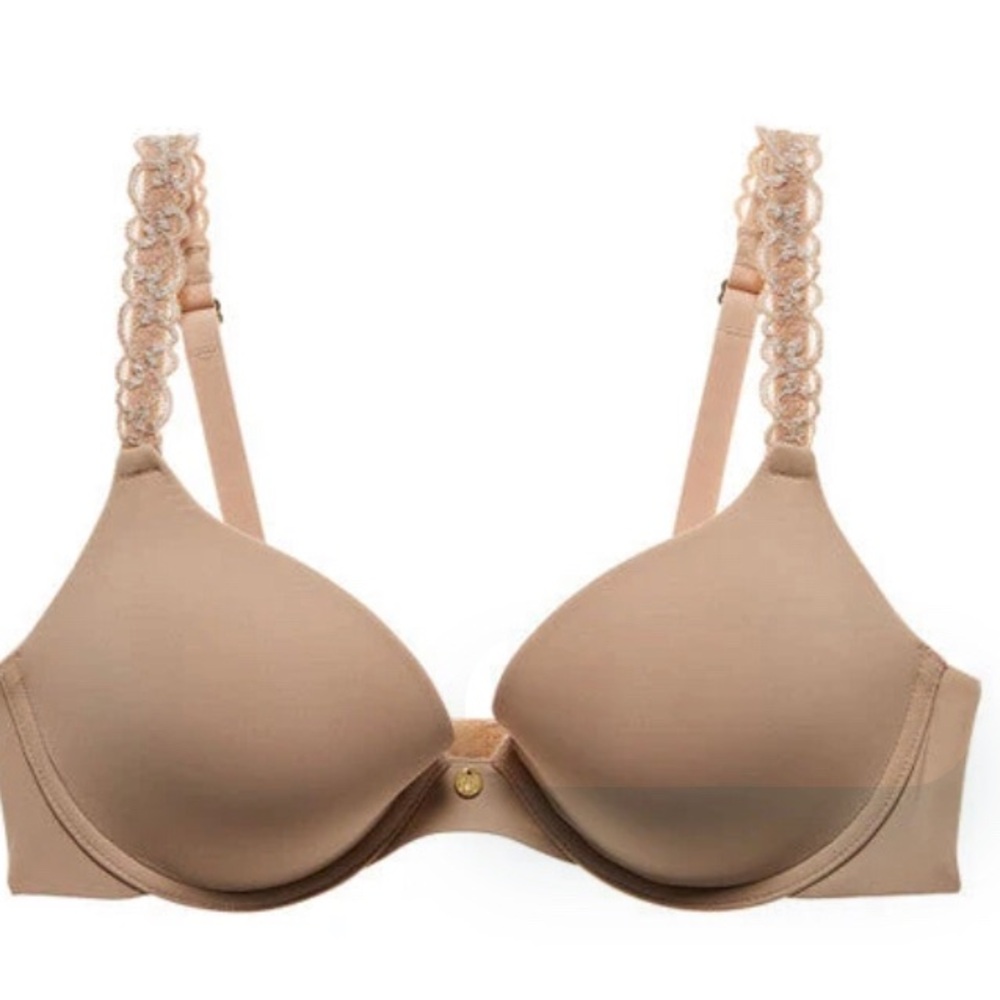 Natori Pure Luxe Push-Up Bra in Nude
